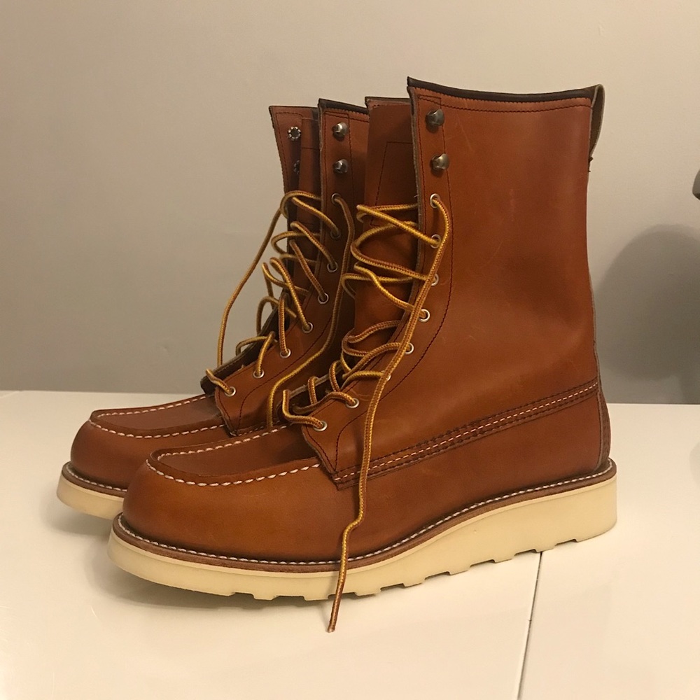 Red Wing Shoes women’s 8” moc Oro Legacy boots 9.5